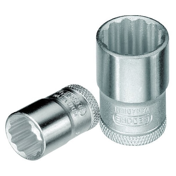 3/8" Square Drive, 13/32" SAE Socket, 12 Points